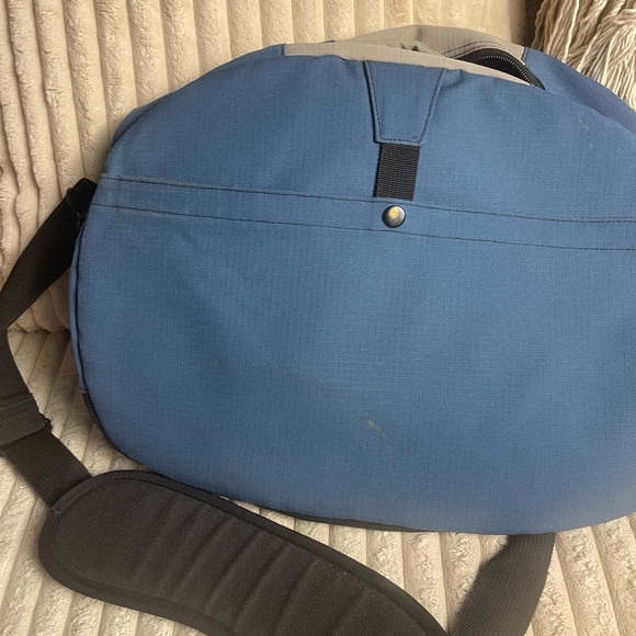 Jansport Two-Tone Blue and Gray Laptop Bag - Picture 4 of 4